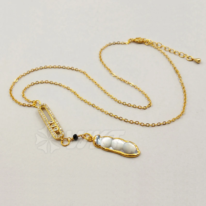 Ожерелье с подвеской WKT опт из кубического циркония 5 шт./лот для украшения