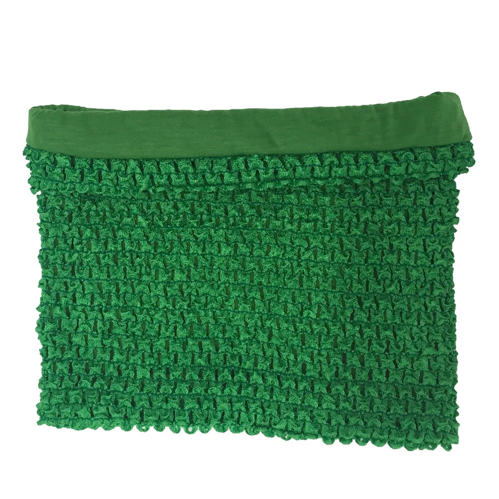 Вязанные крючком топы-пачки для маленьких девочек 1-2 лет, 8x8 дюймов, платья-пачки, топы-трубы, ручная работа, юбки-пачки, повязка на голову, принадлежности для пачки