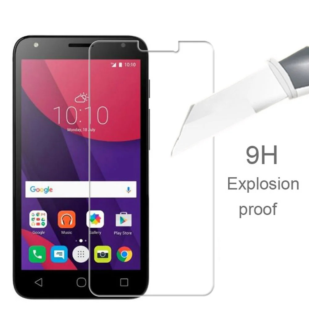 Защитное стекло 2.5D для Alcatel One Touch Pixi 4 3 5 0 дюйма 2 шт. | Мобильные телефоны и