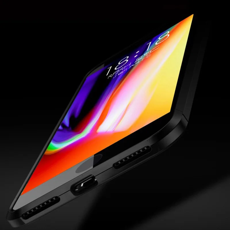 VOVTA Роскошная кожа силиконовый мягкий чехол на iphone 7 8 полный для Plus ударопрочный