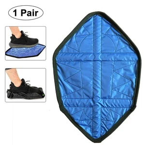 1 пара, многоразовые автоматические Чехлы для обуви, сникерсы и ботинки