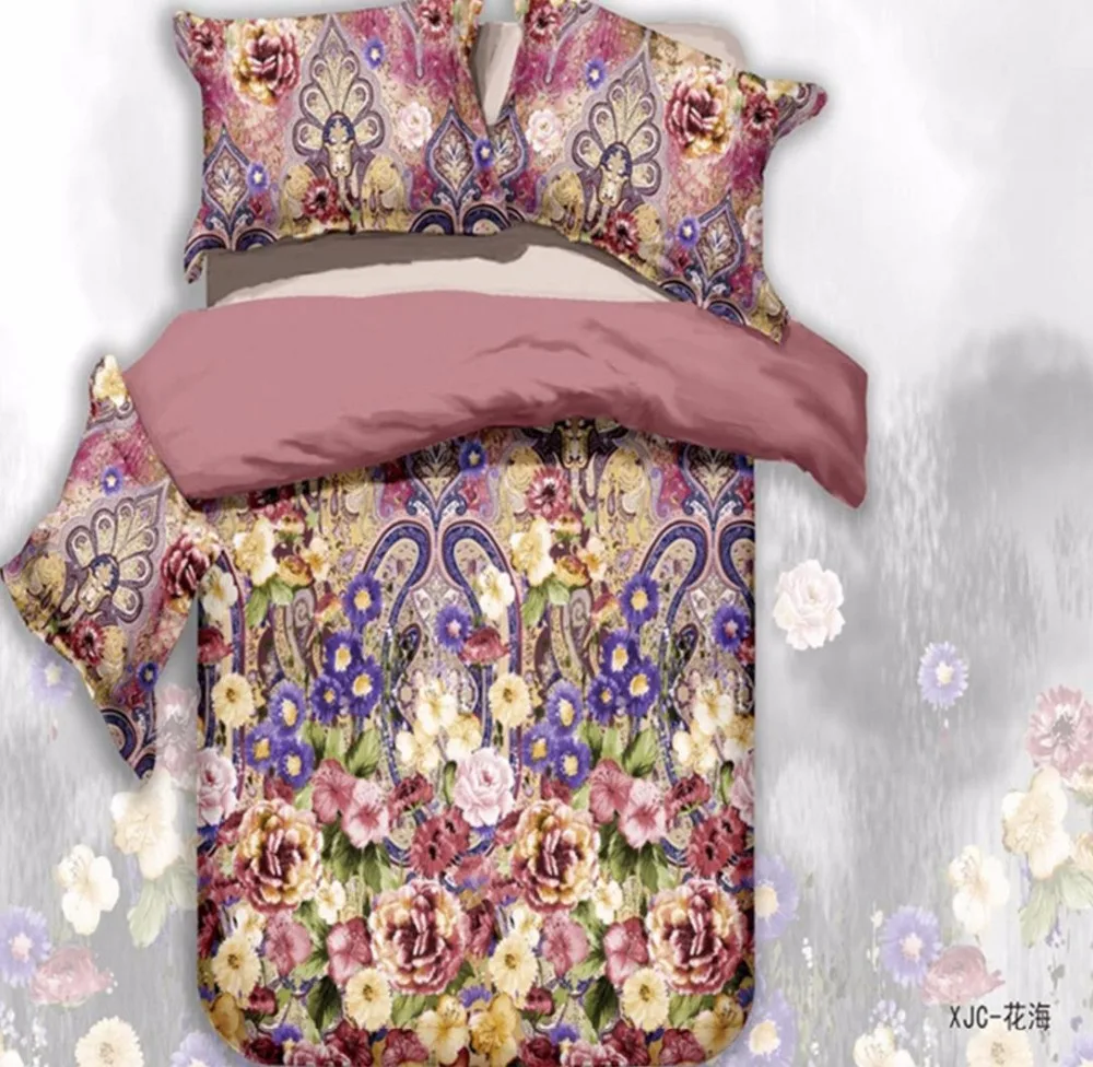 4 шт. 3D постельные принадлежности набор Вселенная космическое тематическое