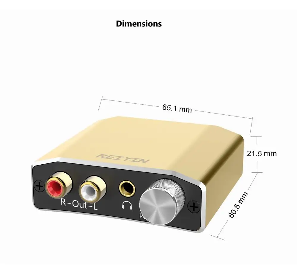 DAC 192 кГц 24bit оптический коаксиальный аудио конвертер для HD tv DVD xbox PS4 игровая консоль