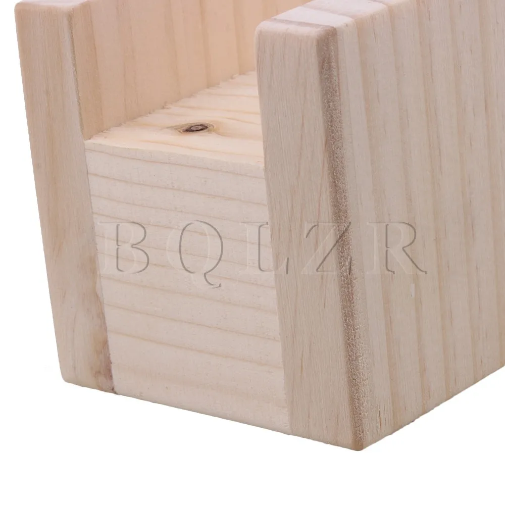 BQLZR 10x7x8,5 см натуральный цвет деревянный стол кровать подъемная мебель подъемник для хранения 4 см паз ноги до 5 см подъем
