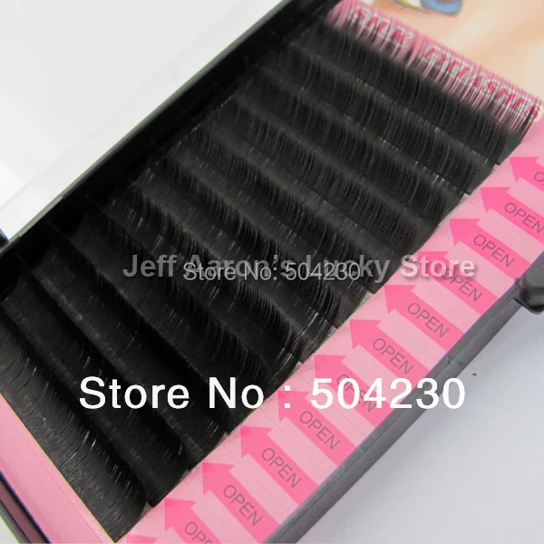4 лотка 14 мм 12 10 8 0.15C C Lash Curl черные индивидуальные шелковые накладные ресницы