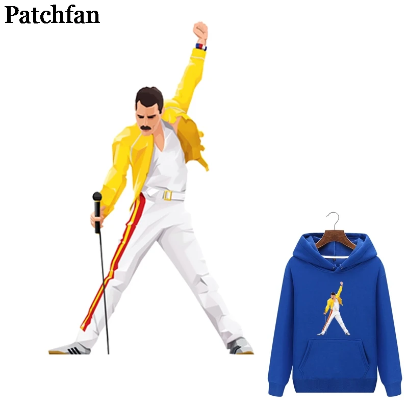 

Patchfan DIY heat press stickers iron on patches Handmade on clothes jacket t shirt thermal transfer A2147