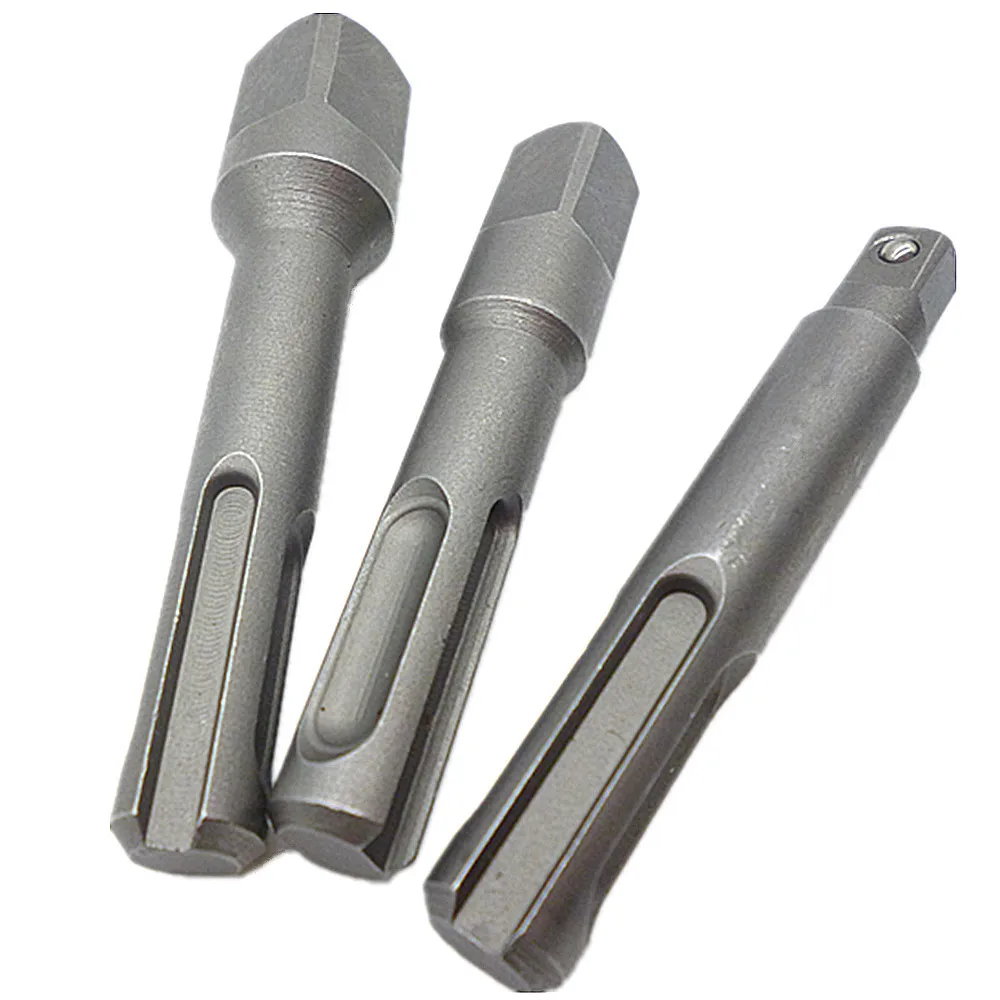 3 шт. SDS Plus дрель 1/4 &quot3/8&quot 1/2 &quotгнездо Гайка ударный драйвер адаптеры привод бит