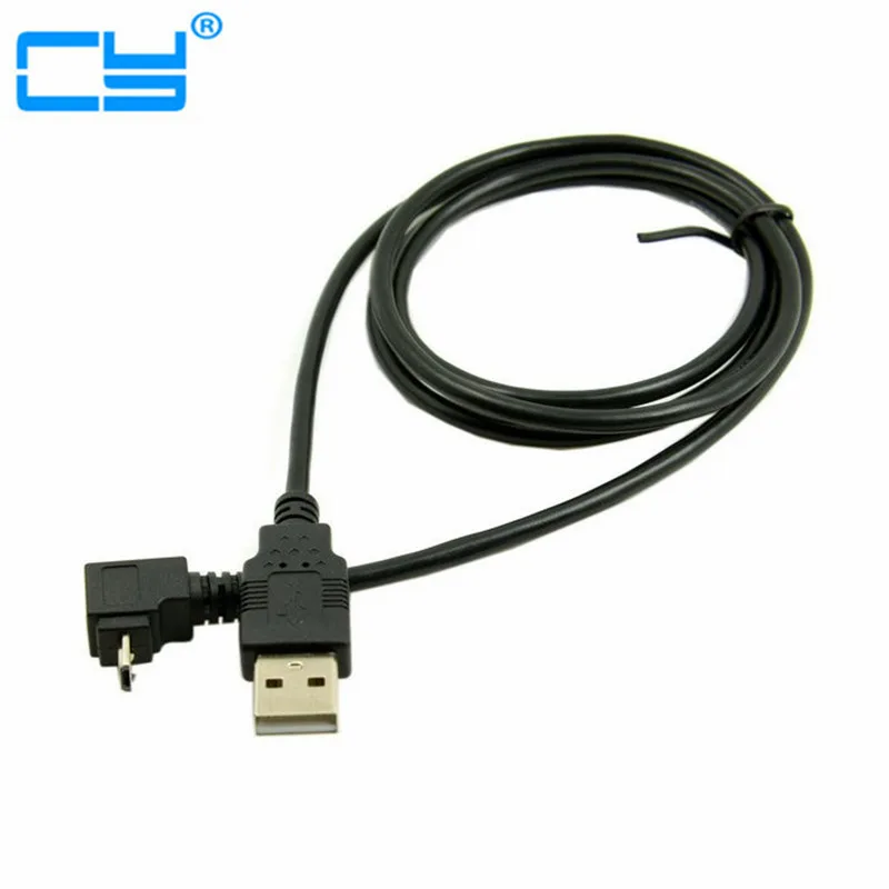 Вверх и вниз влево вправо Угловой 90 градусов USB Micro штекер-USB штекер зарядный