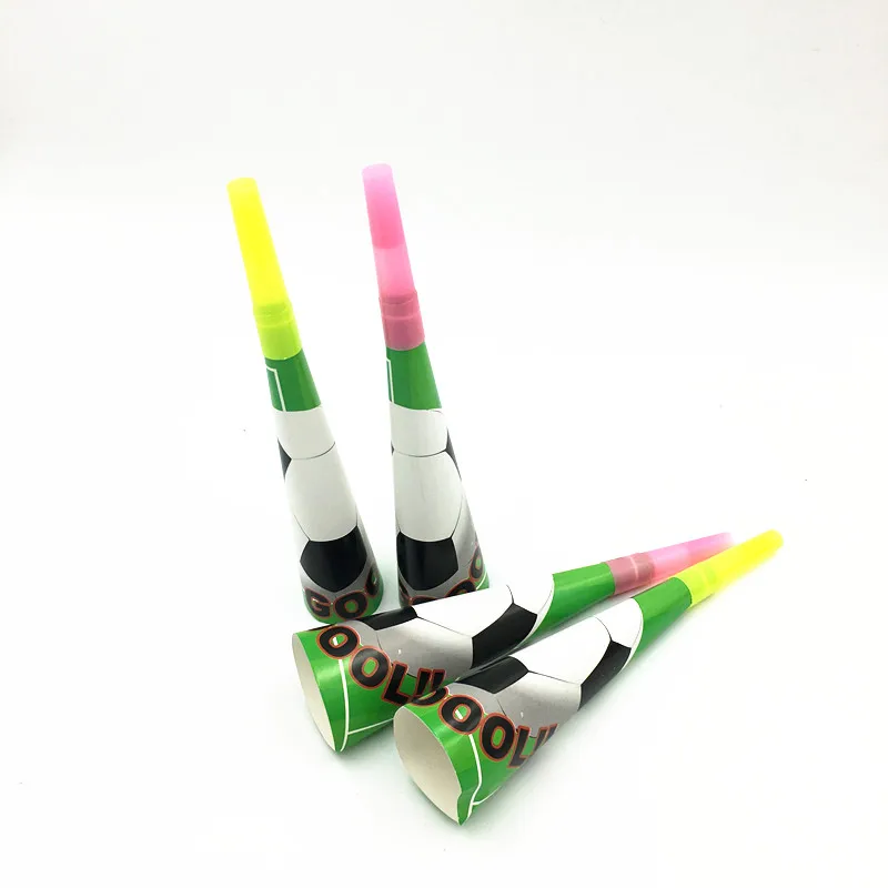 6 шт./лот футбольные трубы Детские душевые рожки вечерние принадлежности шумы