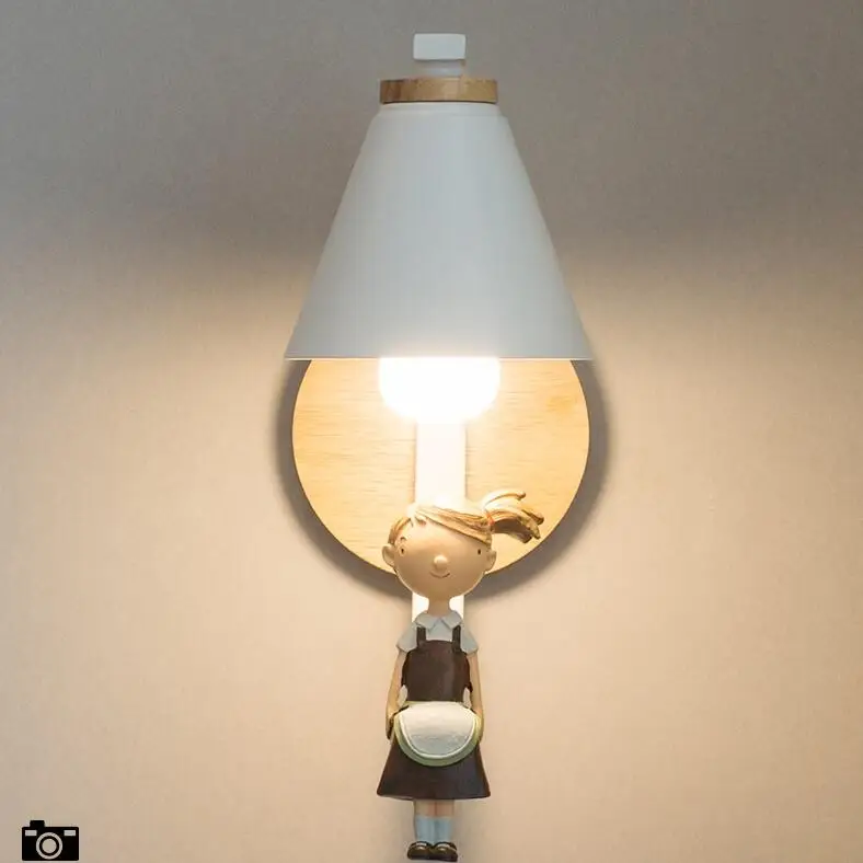 Скандинавский современный настенный светильник LED Железный WandLamp креативные