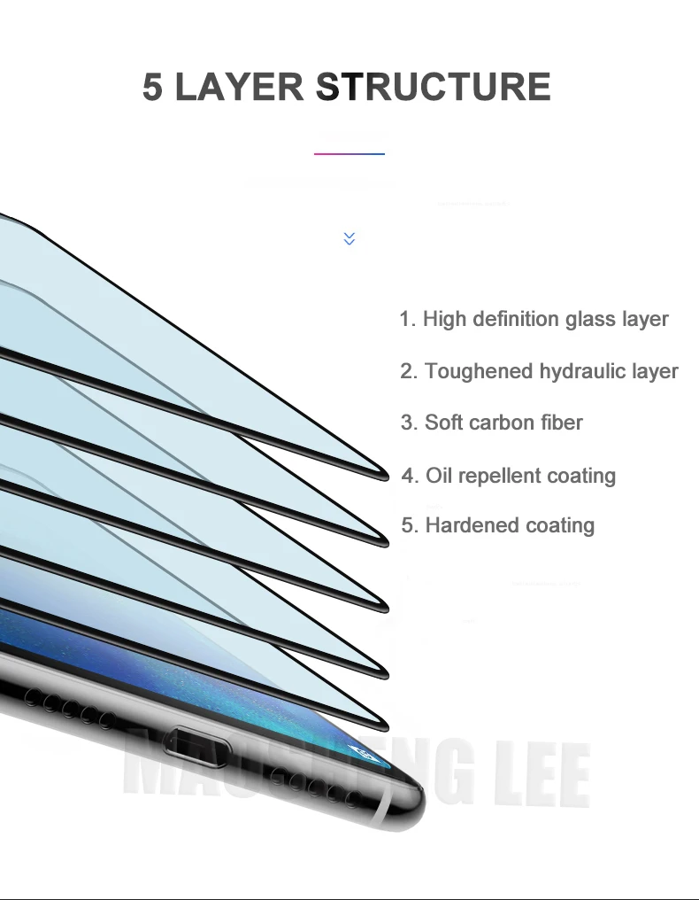 Закаленное стекло 9D для Oneplus 6 6T 5 5T 7 защита экрана с полным покрытием закаленное