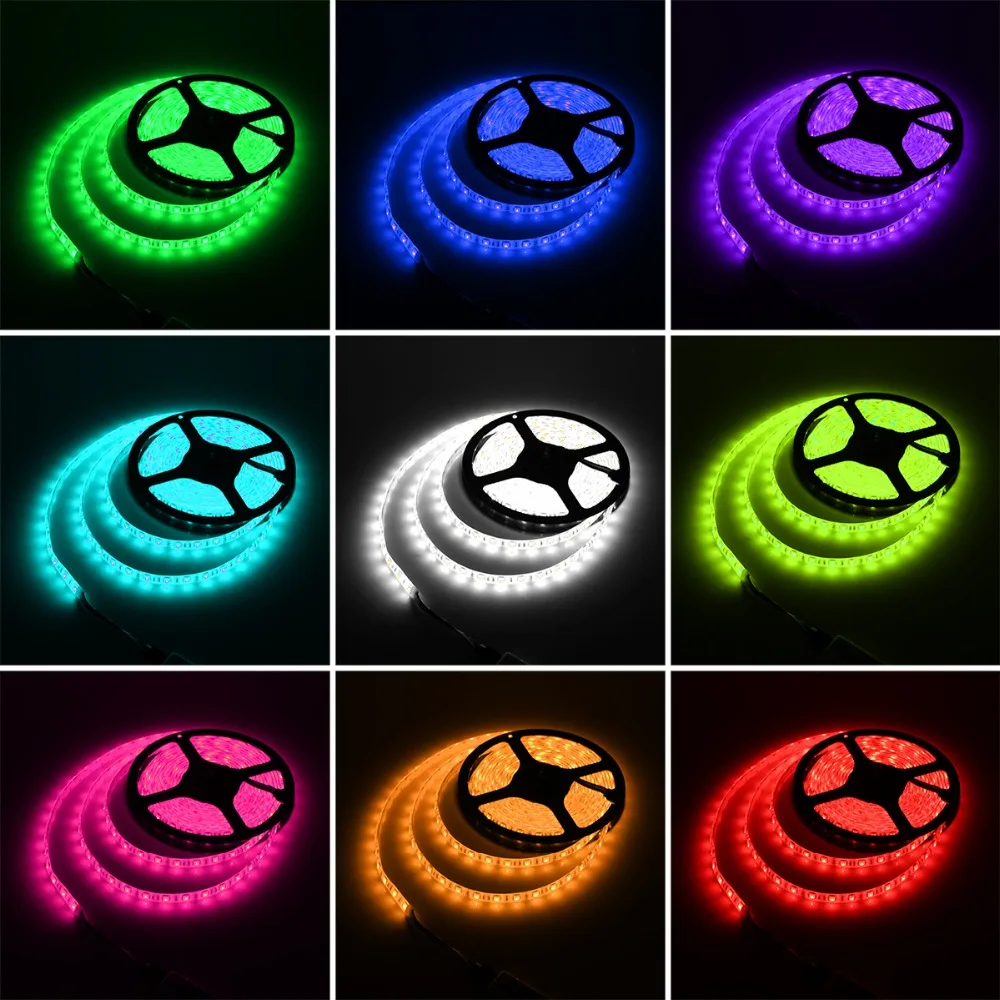 5 м 10 15 20 RGB Светодиодная лента 2835SMD 234 светодиодов/м с волшебным домом WIFI Led