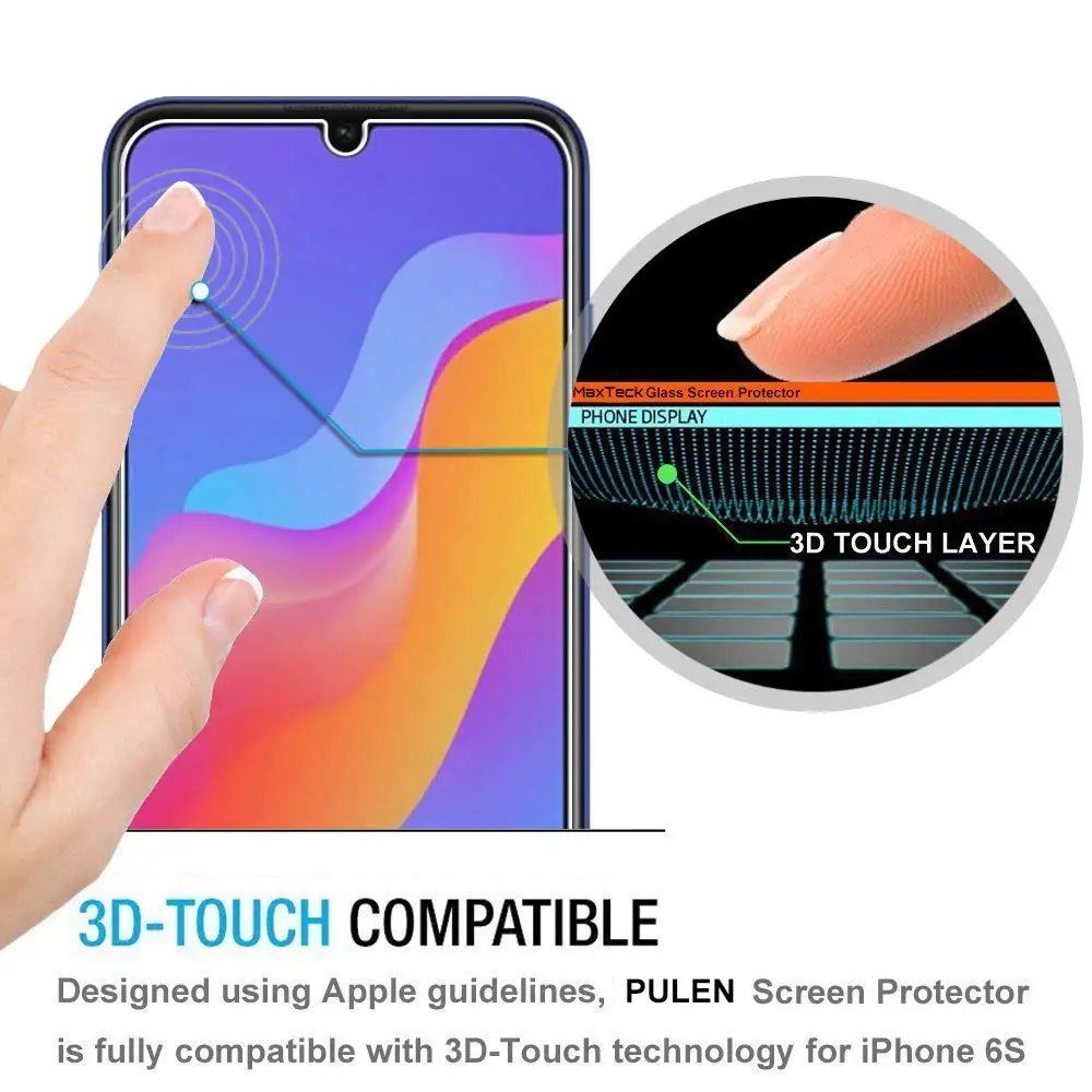 

9H 2.5D Tempered Glass For Huawei Honor 8A Protector Screen Glass on Phone Film Huawei Honor 8 A Protective Front Film
