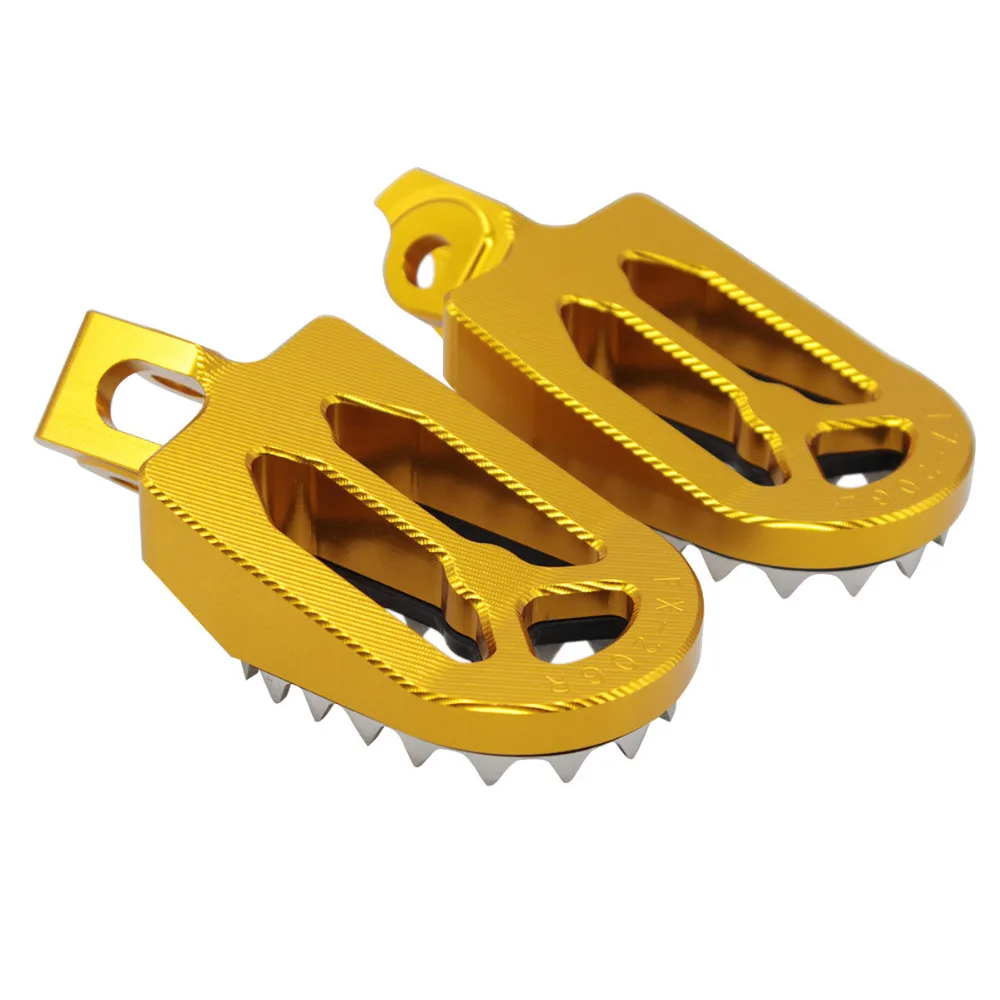 Алюминий CNC мотокросса Dirt Bike Pit Peg педаль подножки для Suzuki RMZ 250 450 RMZ250 2010 2011 2012 2013 2014