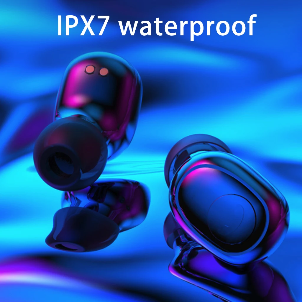 G6S TWS Bluetooth наушники 8D стерео Беспроводная Мини водонепроницаемая гарнитура с 3500 мАч светодиодный дисплей зарядная коробка Беспроводная зарядка