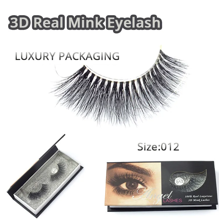 Очаровательные накладные ресницы из натуральной норки 1 пара Мягкие Накладные