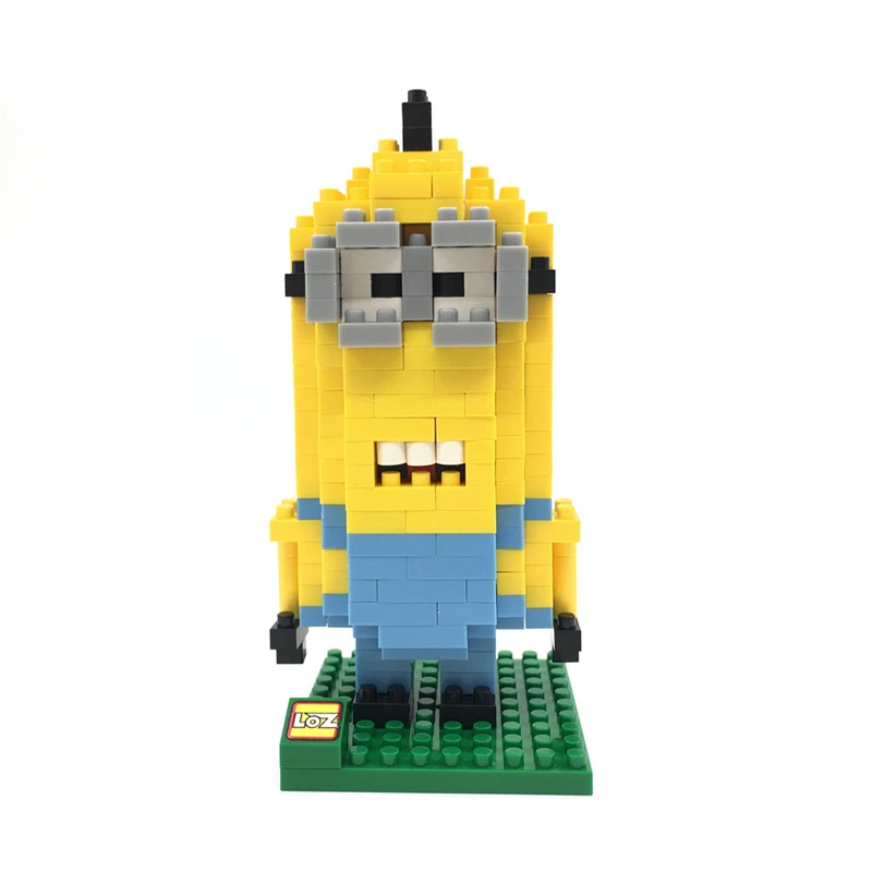 Loz Алмазные Миньоны Строительные блоки Гадкий беспорядок DIY сборная игрушка