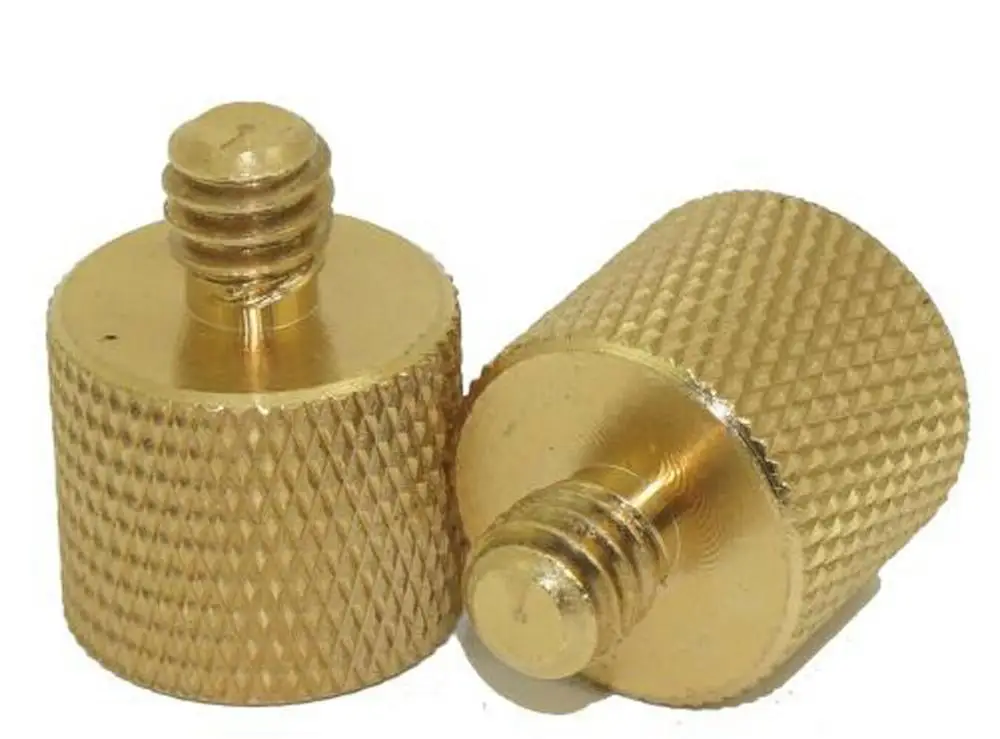Латунный 3/8 ''гнездовой до 1/4'' мужской штатив с осветительной подставкой