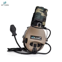 z tactical sordin headset noise canceling earphone airsoft military wargame hunting shooting headphone z111 de