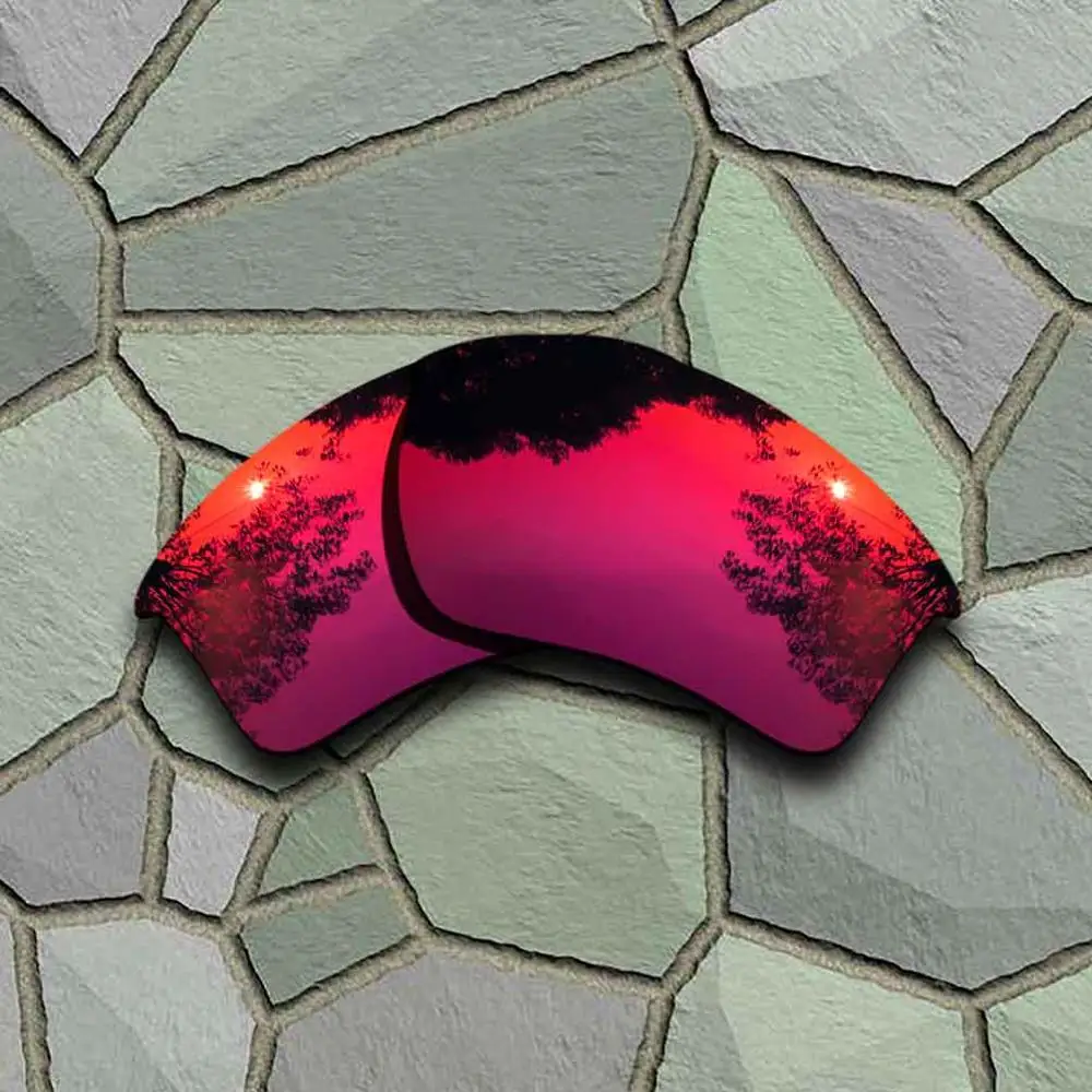 Violet Red Солнцезащитные очки поляризованные Сменные линзы для Оукли полукуртка 2,0 XL-сортов - Цвет линз: Violet Red