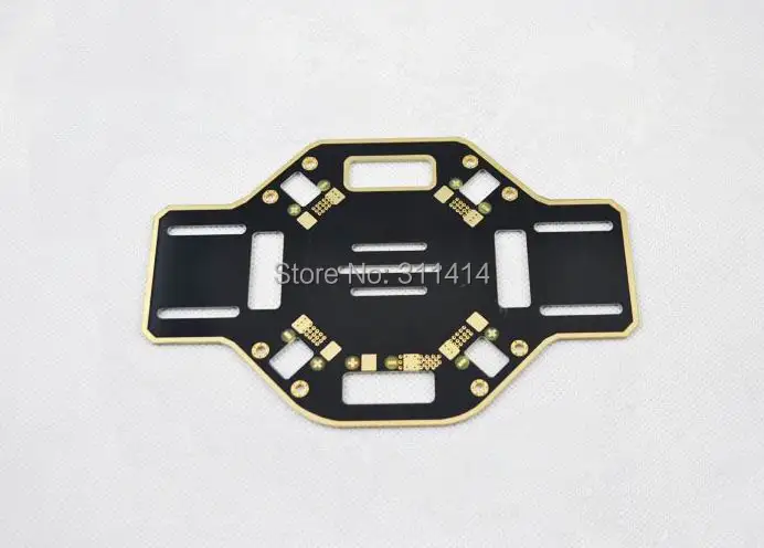 1 комплект DJI F450 PCB Quadcopter основной каркас платы Центральная пластина верхняя
