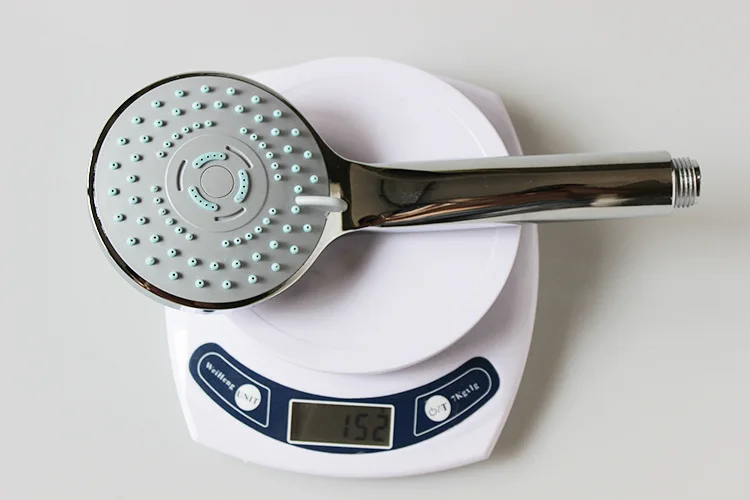 Бесплатная доставка высококачественный ручной душ из АБС с круглой тремя