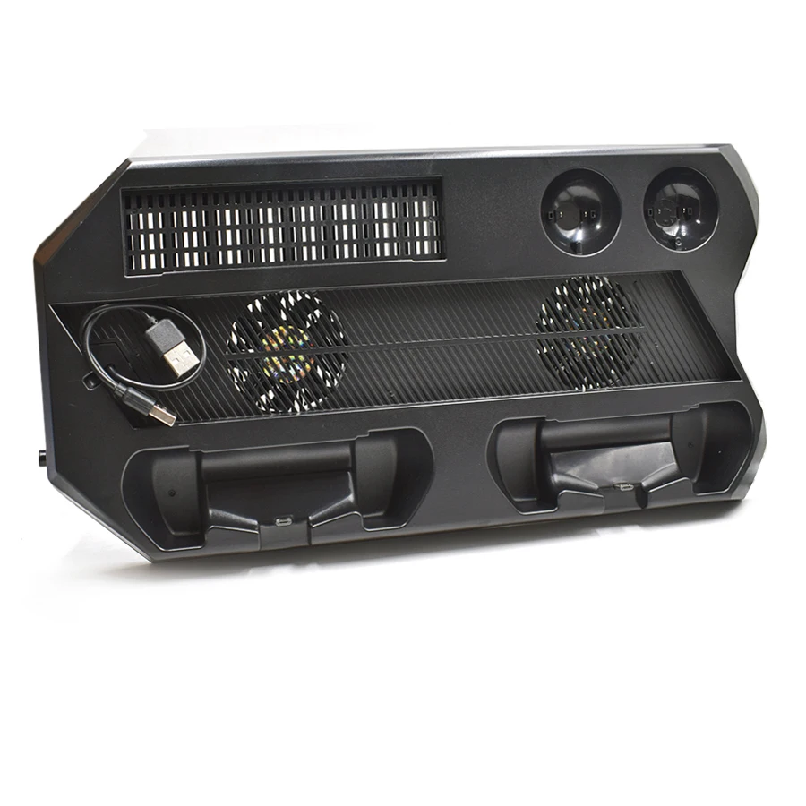 PS4 Pro вертикальная подставка с вентилятором охлаждения Вентилятор двойной