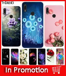 A 6,09 ''для huawei Y6 Мягкий силиконовый чехол TPU чехол для телефона для Coque huawei Y6 чехол для Y 6 6 лет модные тонкие чехлы