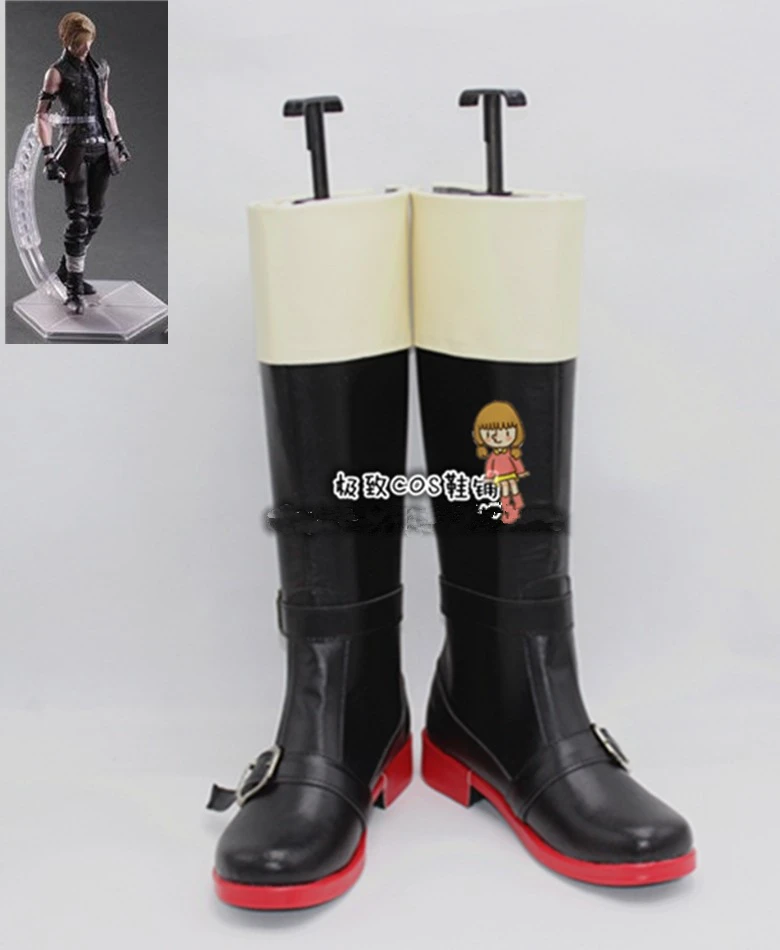 Final Fantasy 15 Prompto cos косплей обувь ботинки # NC992 аниме Хэллоуин Рождество|final fantasy