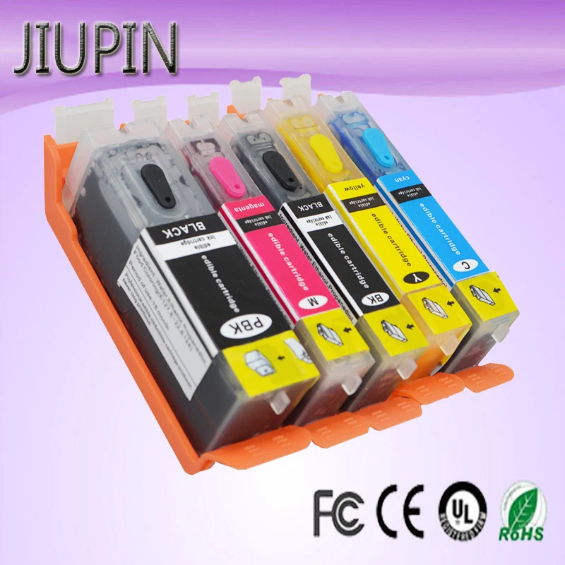 Картридж со съедобными чернилами JIUPIN PGI 250 CLI 251 для принтеров canon PIXMA MG5420 MG5422 MG5520