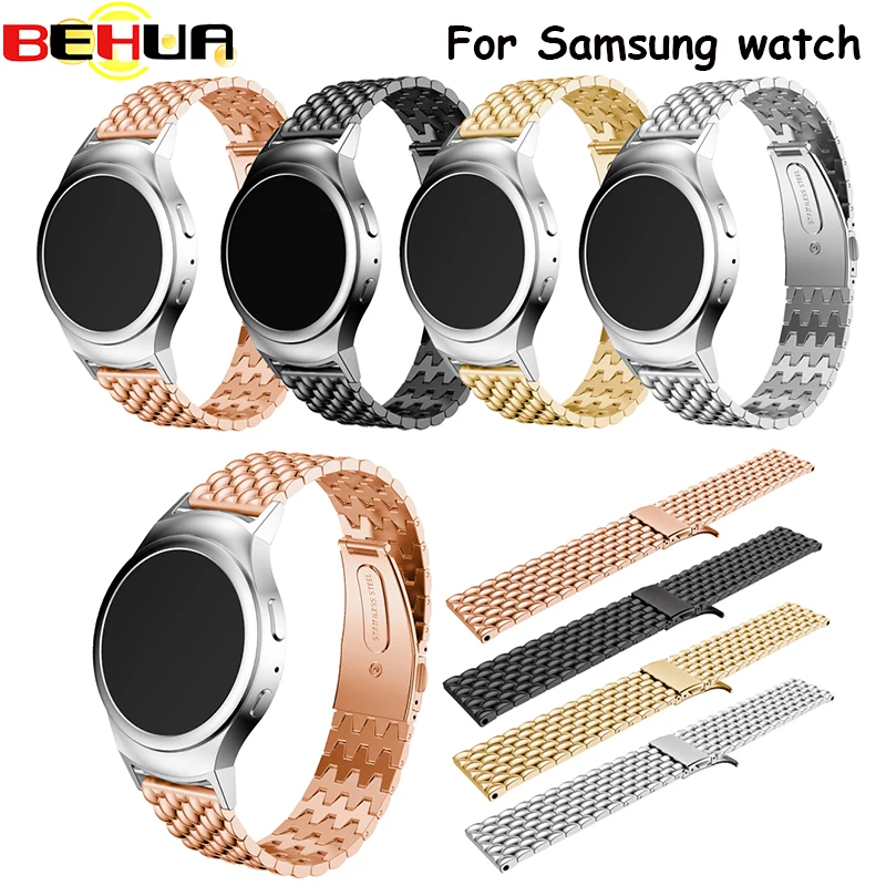 Горячая продажа ремешок для часов с металлической застежкой смарт Samsung Gear S3 Galaxy