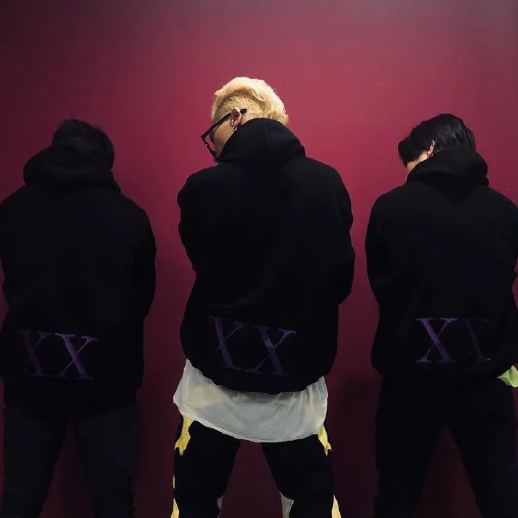 Толстовка с капюшоном Kpop winner mino album XX черная/белая толстовка принтом модный