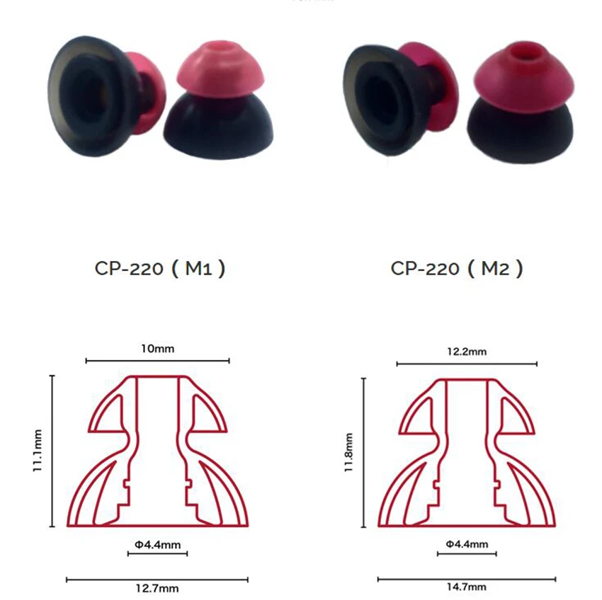 1 пара(2 шт.) Оригинальные SpinFit CP220 CP230 CP240 обновленные наушники-вкладыши патентованный силиконовый наушник инновационная технология наушник