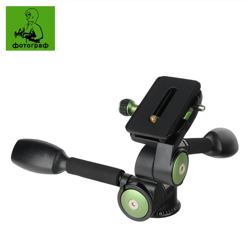 DPOTORPADP SYS40 шаровой головкой двойные ручки Quick Release Plate для Canon Nikon sony Fuji Камера штатив