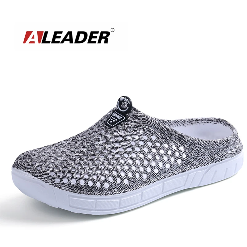 Aleader/весенние женские сандалии пляжная обувь из ЭВА шлепанцы без шнуровки Летние