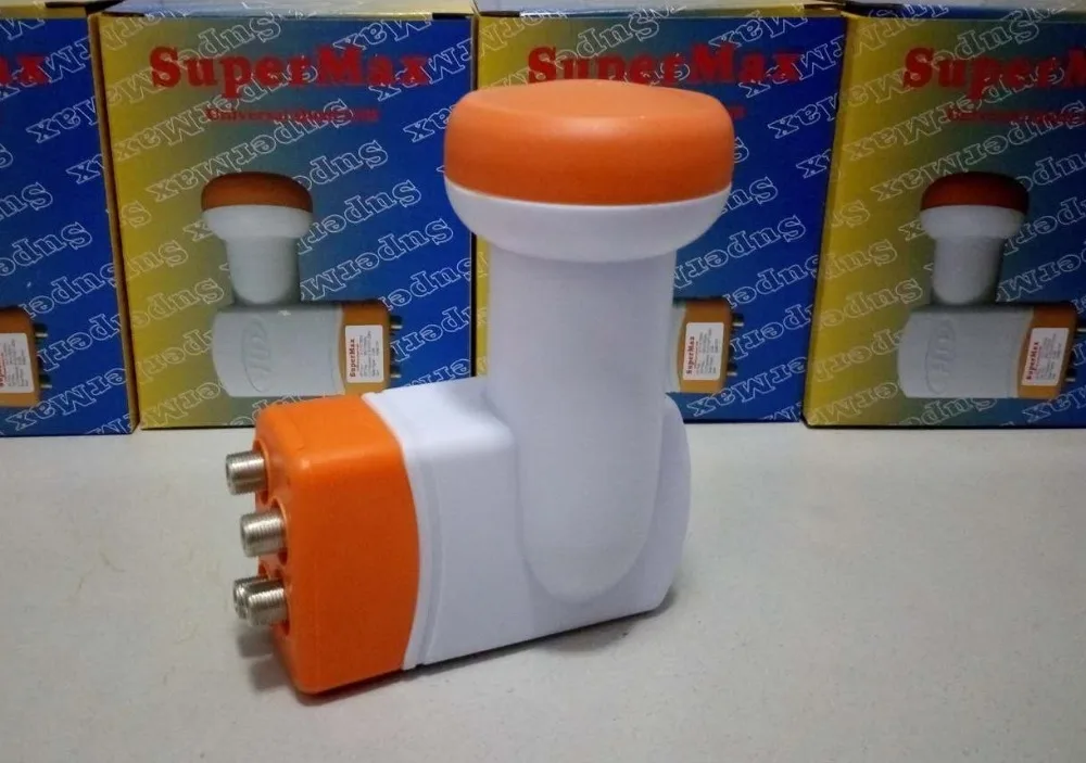 2 шт. суперmax Универсальный QUAD LNB лучший сигнал Full HD универсальный KU Band Quad