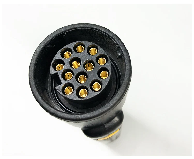 12V 13-Pin Европейский грузовик с прицепом розетка Тесты er проводки световой сигнал цепи Тесты Инструмент Тестер цепи автомобиля световая панель Тесты er