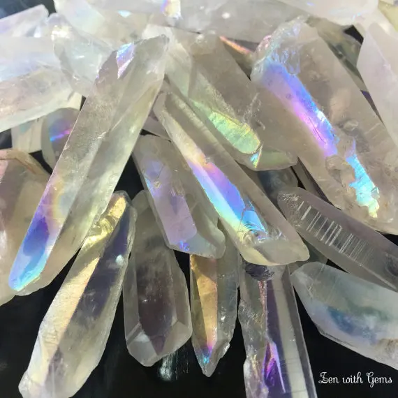 Искусственный кварц в форме ангела блестящий камень для самостоятельного