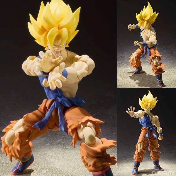 &quotDragon Ball Z&quot Figuarts действие Гоку рисунок Супер Saiyan Сон воин Пробуждение Ver.|goku