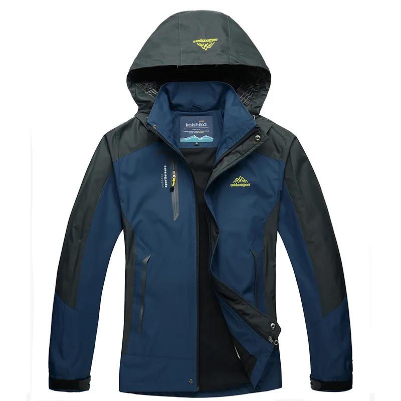 Rain Jacket Women Spring Men Waterproof Outdoor Camping Trip Trekking Coat Fishing Windbreaker Climbing Hiking Jackets | Спорт и