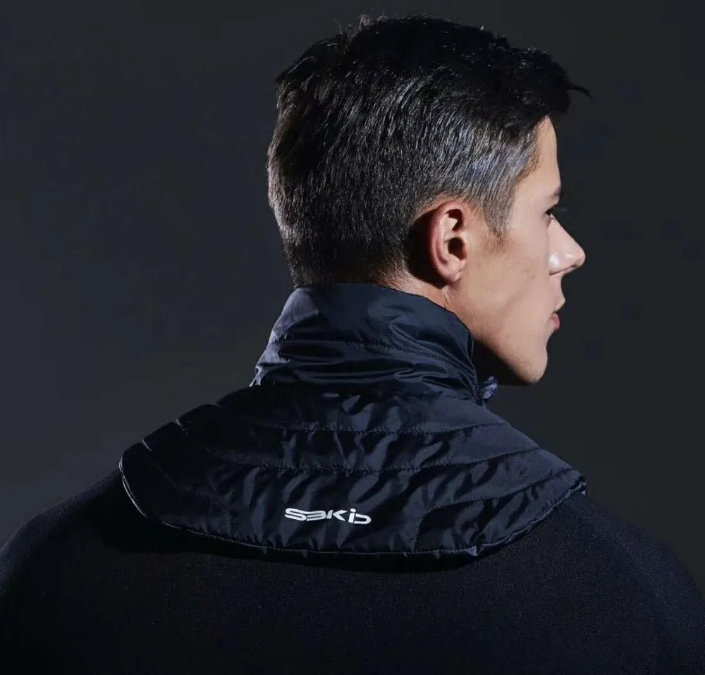 SBK Зимний мотоциклетный шарф черный ветронепроницаемый сохраняет тепло защита