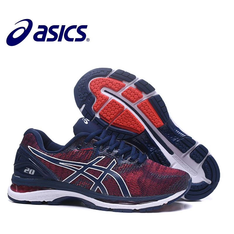 ASICS GEL-Nimbus 20 мужские кроссовки для бега на открытом воздухе, устойчивая обувь Asics, мужская обувь для бега, Hombre, дышащая Спортивная обувь