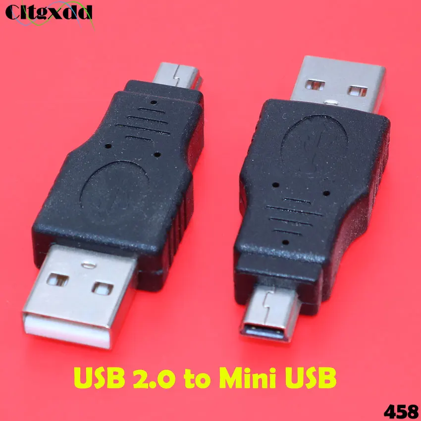 Cltgxdd 1 шт. OTG 5pin F/M Mini USB Micro USB 2,0 адаптер переходник USB для мужчин и женщин Micro USB адаптер для автомобильных MP3 телефонов Conve - Цвет: USB 2.0 to Mini USB