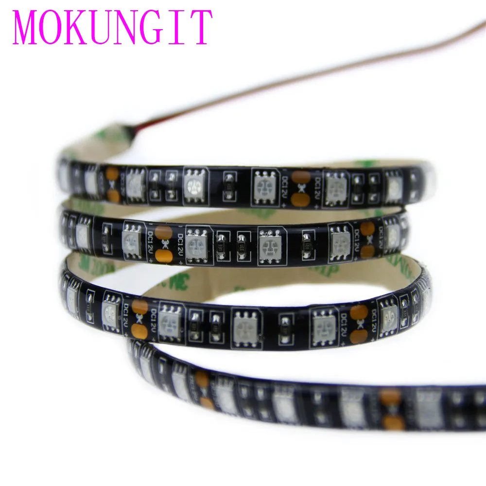 Mokungit 5050 футов 300 SMD оранжевый цвет Светодиодная гибкая полоса светильник лампа 5 м