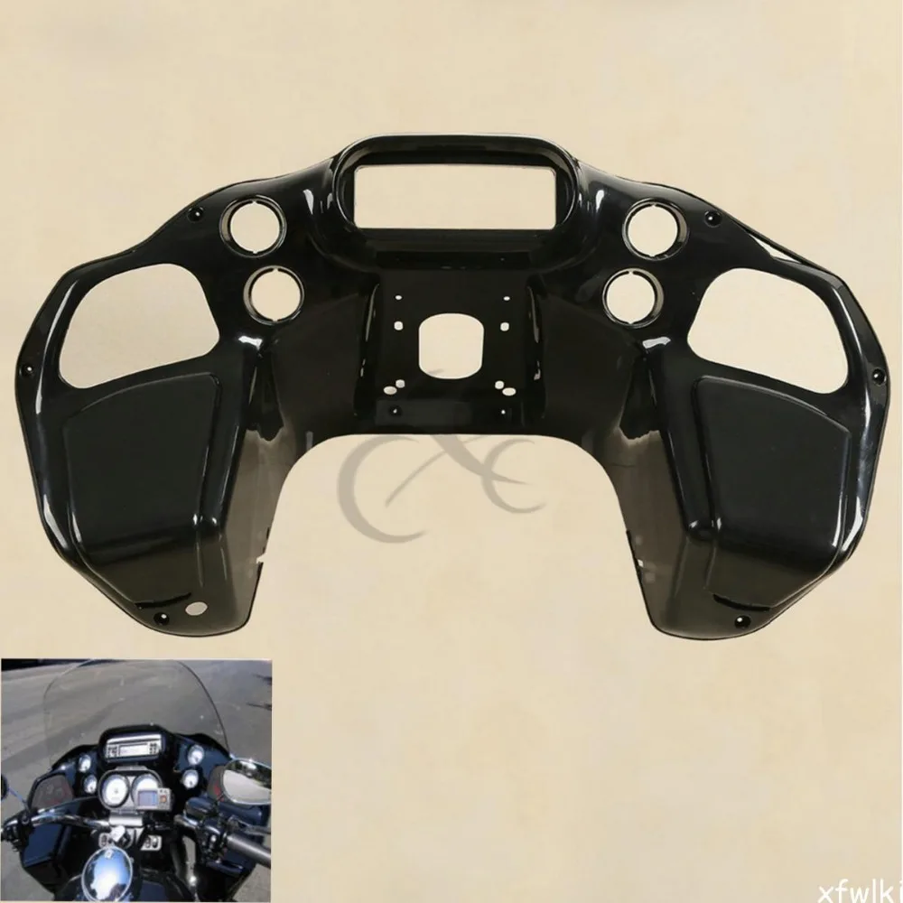 Неокрашенный Черный ABS внутренний обтекатель для Harley Davidson Road Glide FLTR 1997 2013|fairings for