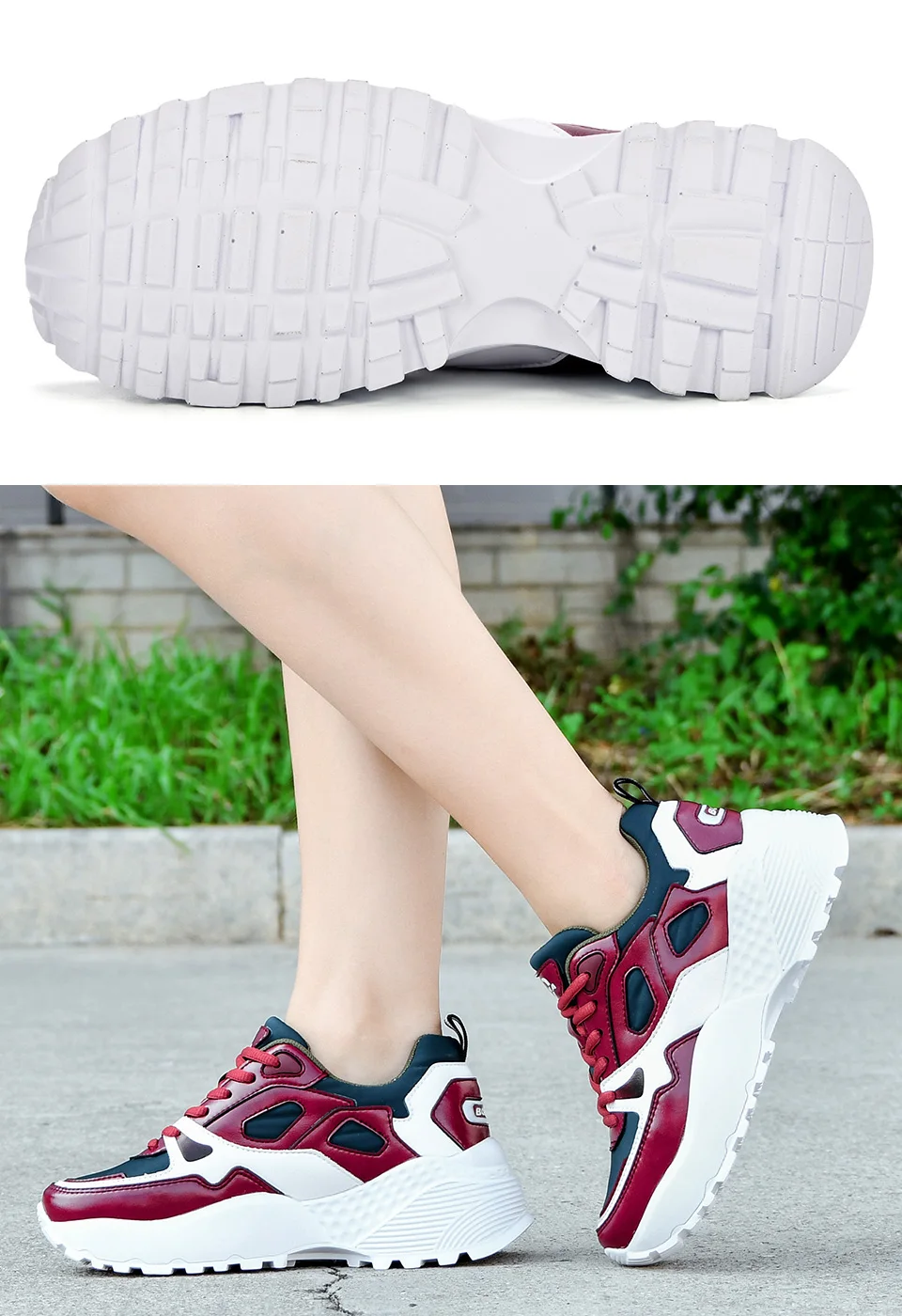 BONA/; женская обувь; кроссовки на плоской подошве; Zapatillas Deportivas; женская модная повседневная обувь; обувь на плоской платформе, увеличивающая рост; zapatos mujer