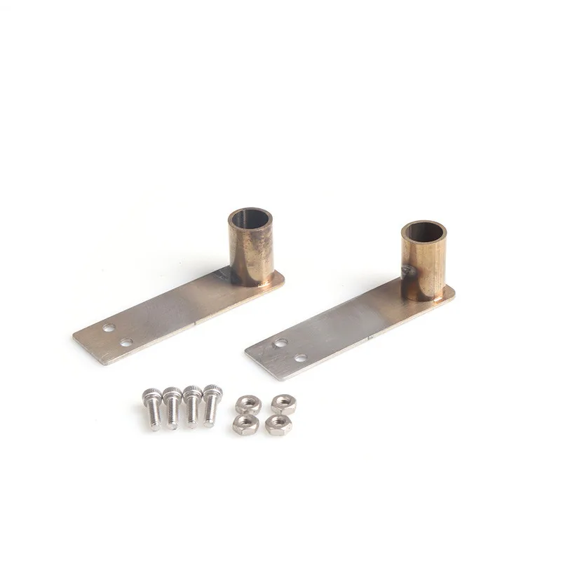 RC Bilateral Single/Double Metal Simulation Tail Exhaust Pipe For 1/10 Crawler Car Traxxas TRX4 AXIAL SCX10 D90 Tamiya CC01 | Игрушки и