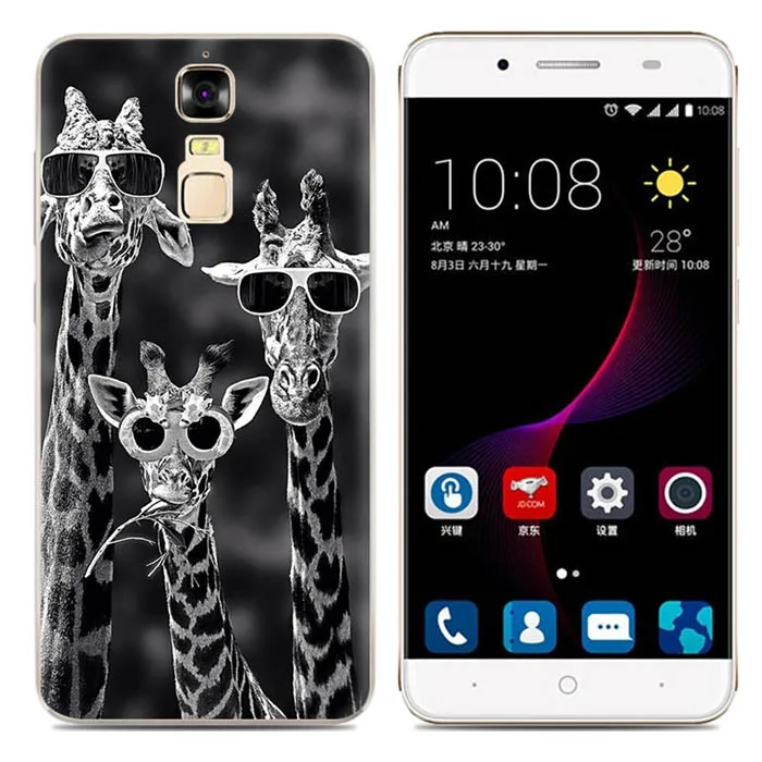Мягкие силиконовые чехлы для zte Blade A610 плюс zte A610+/A2 Plus Чехол-сумка для телефона с цветочным узором Корпус ТПУ для zte Blade A610 плюс Чехол - Цвет: Многоцветный