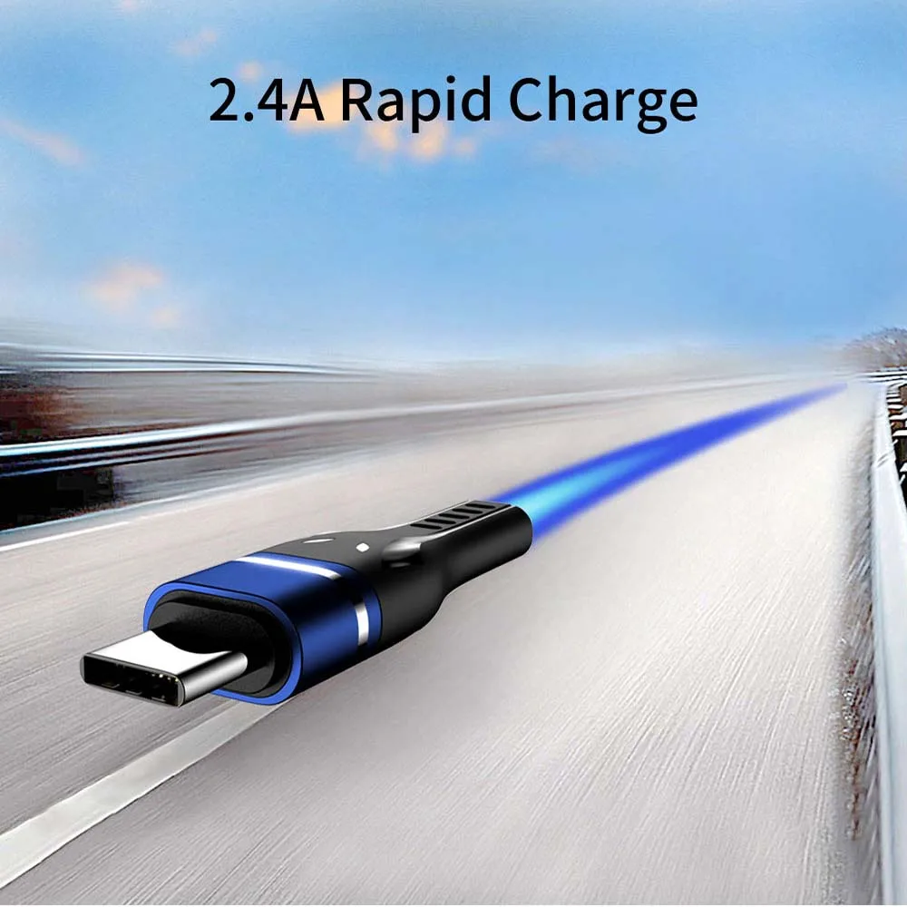 Кабель SIMVICT USB Type C для кабель Samsung S9 Xiaomi Мобильный телефон USBC Быстрая зарядка