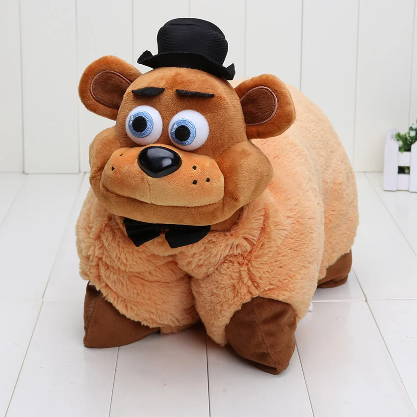 43 см * 30 плюшевая подушка fnaf Golden Freddy Fazbear Mangle Бонни и Чика Фокси мягкая кукла